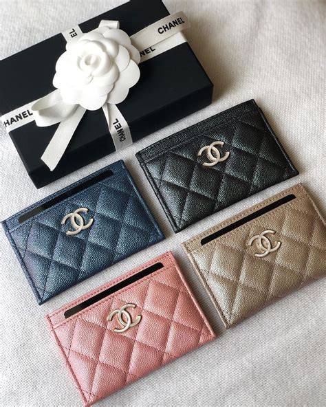 chanel card.holder|Chanel card holder hk price.